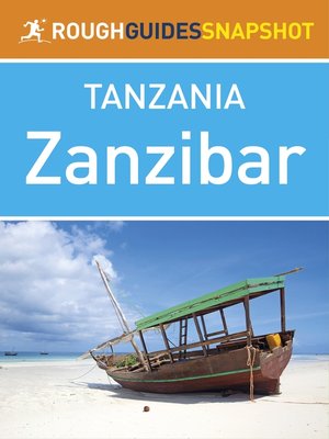 cover image of Zanzibar (Rough Guides Snapshot Tanzania)